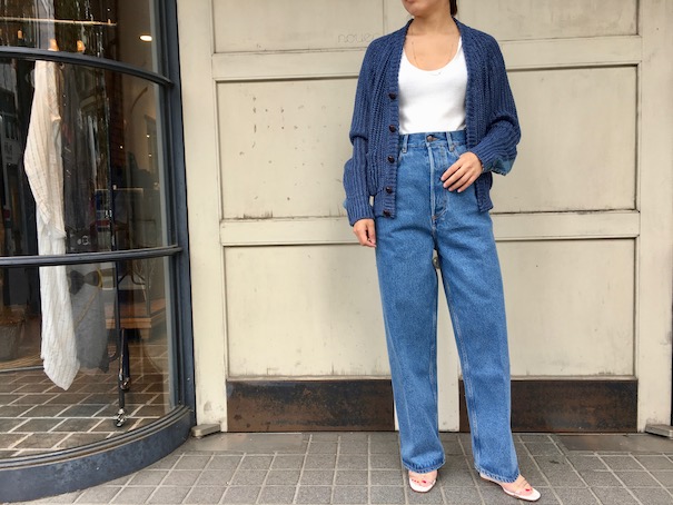 お値段 cristaseya bleached denim タックデニム www.m