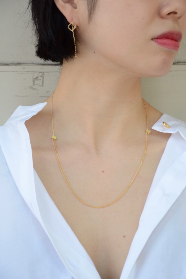 SHIHARA staff recommend -Cube Necklace- – en-inc.