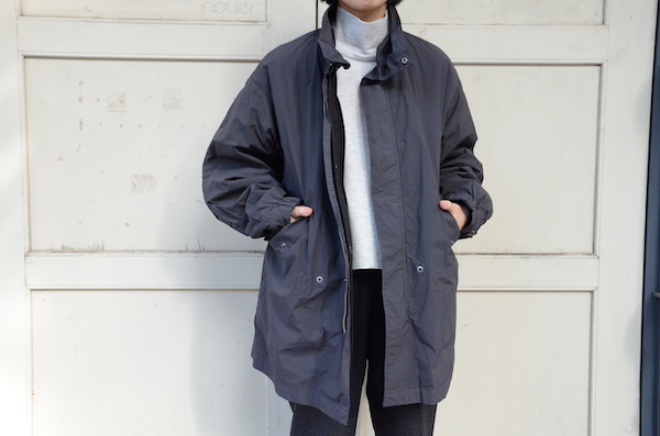 AIR VENTILE SHORT MODS COAT /22AW NAVY-