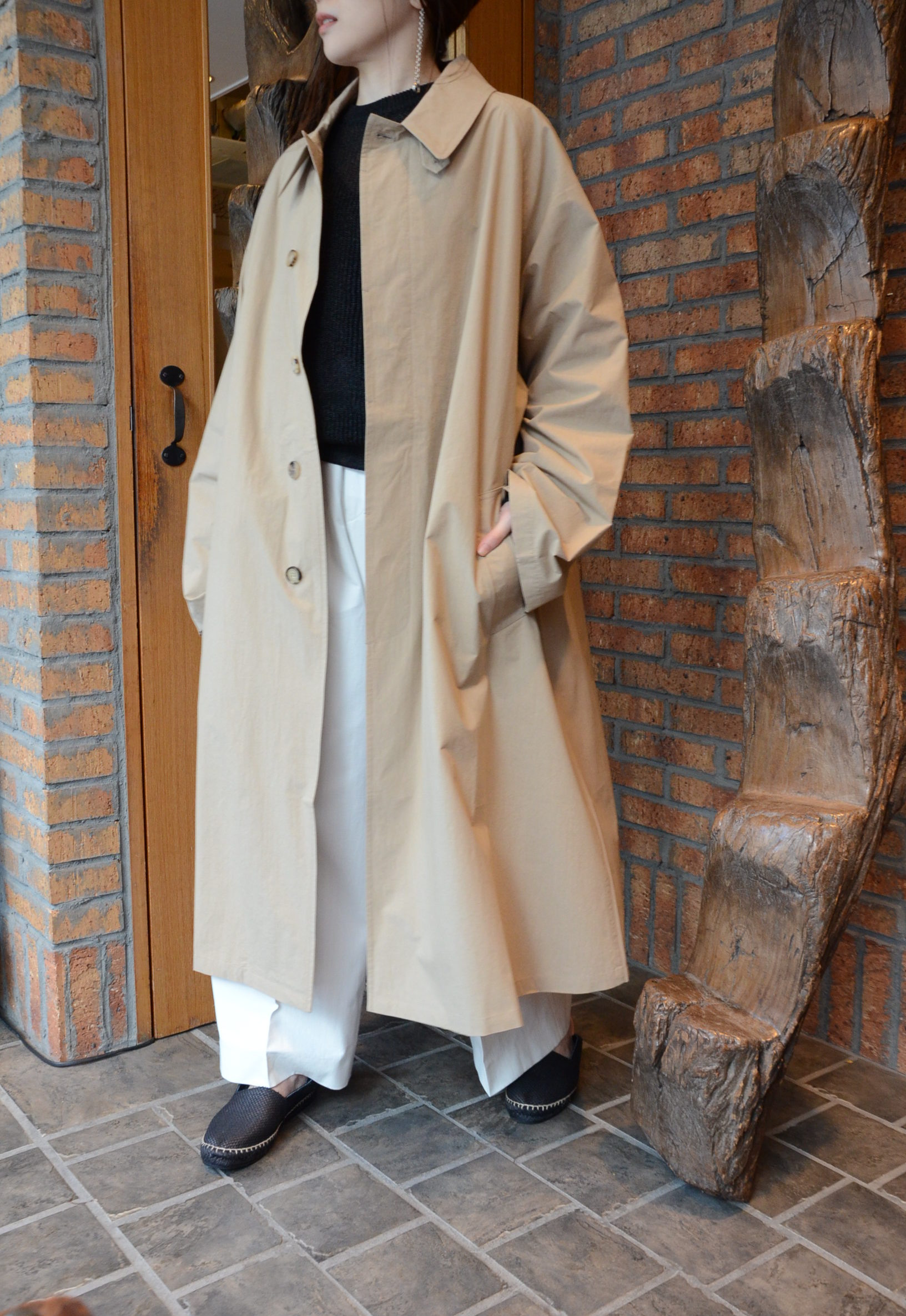 CristaSeya / cotton oversized trench | angeloawards.com