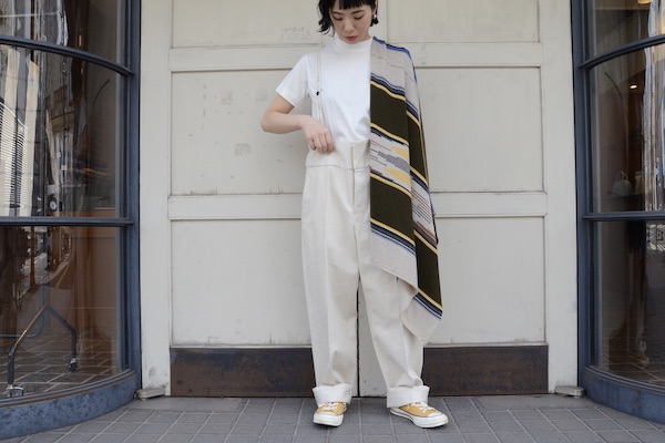 jonnlynx ジョンリンクス hemp suspenders pants