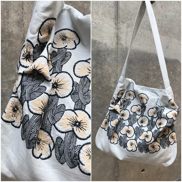 ミナペルホネン hanakaze pear bag 2021 s/s-