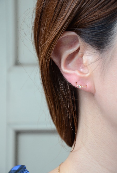 SHIHARA Diamond Twist Pierce 04 - ピアス