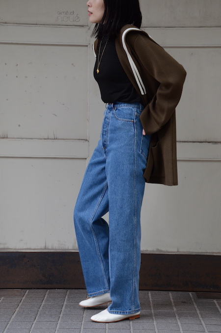 cristaseya BLEACHED HIGHWAISTED JEANS - パンツ