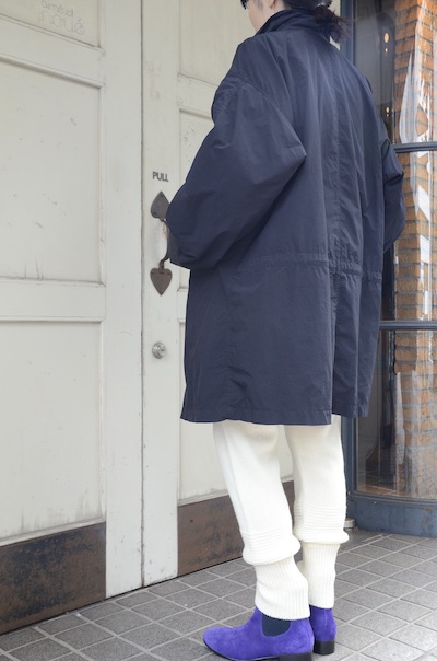 ATON AIR VENTILE SHORT MODS COAT サイズ6