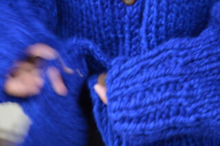 Knitの季節、到来 / 2.Low gauge Knit
