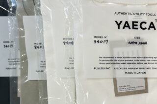 〈YAECA〉bag＆cut sew